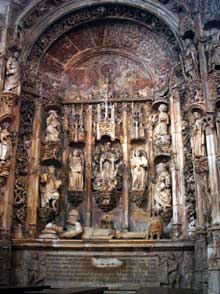 Nicolas Chanterène : tombe d’Alphonse I du Portugal. Coïmbra, monastère de Santa Cruz